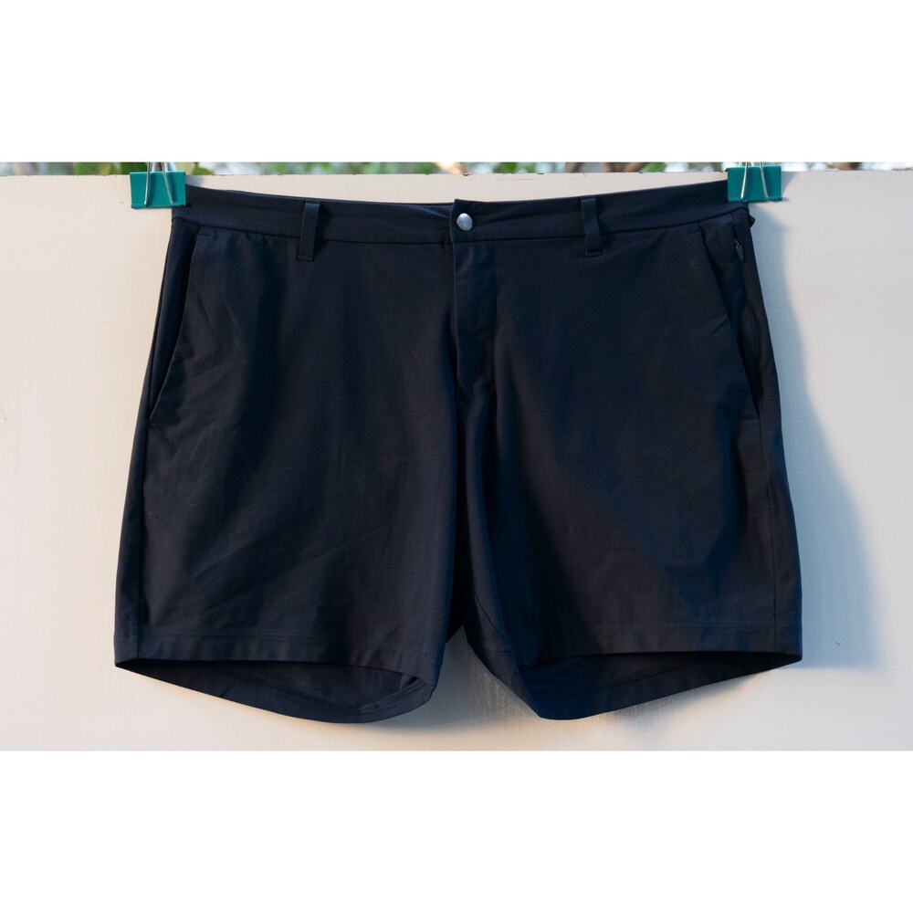 Lululemon Commission Short 7” Classic Fit ABC Warpstreme Navy Mens 38